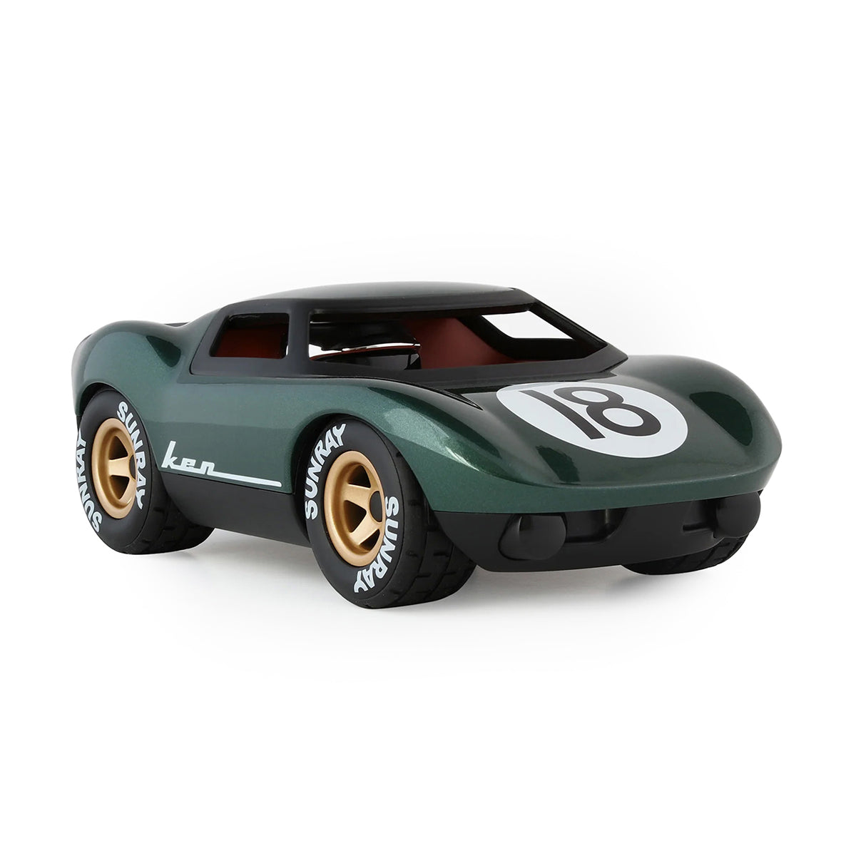 Mini-Ken-Rogers-Toy-Car-Metallic-Green-Vehicles-26017390854231