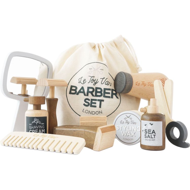 Pretend-Play-Wooden-Hairdresser-Barber-Kit-12-Pieces-Preschool-25263376793687